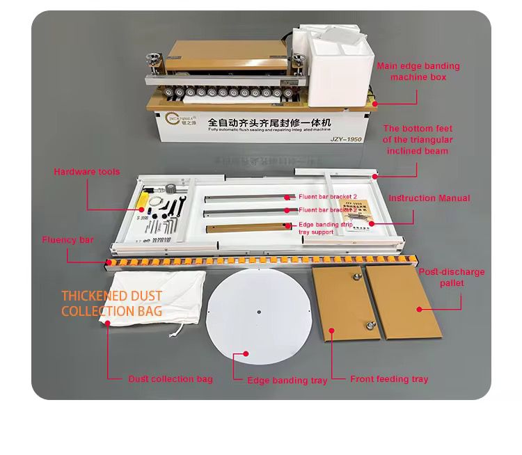 Fully Automated Flush Sealing Edge banding Machine - 1950